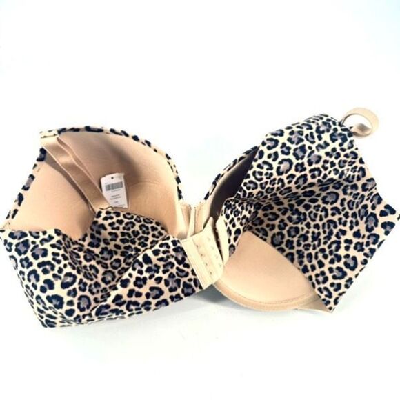 NWT Soma Vanishing Back Smooth Full Coverage Bra, Divine Leopard 44DDD - Picture 2 of 8